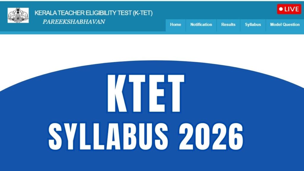 KTET Syllabus 2026