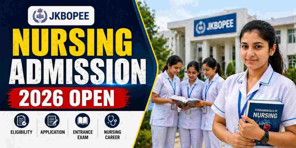 JKBOPEE Post Basic B.Sc. Nursing Admission 2026