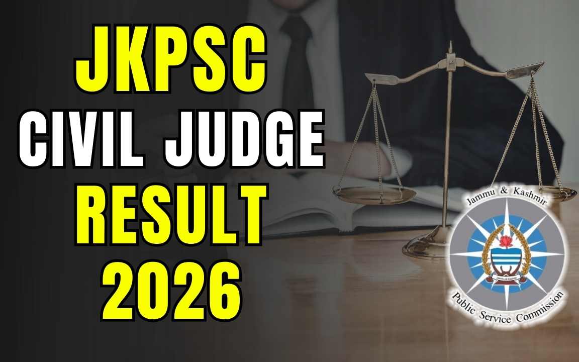 JKPSC Civil Judge Result 2026