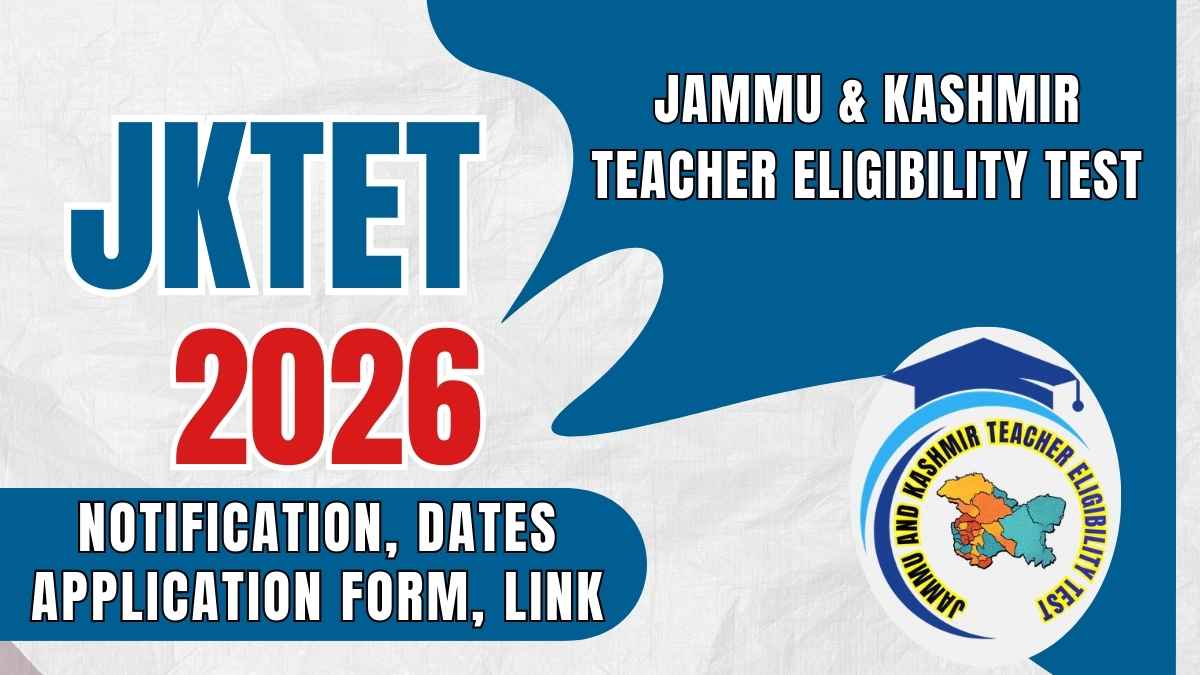 JKTET 2026 Exam Notification