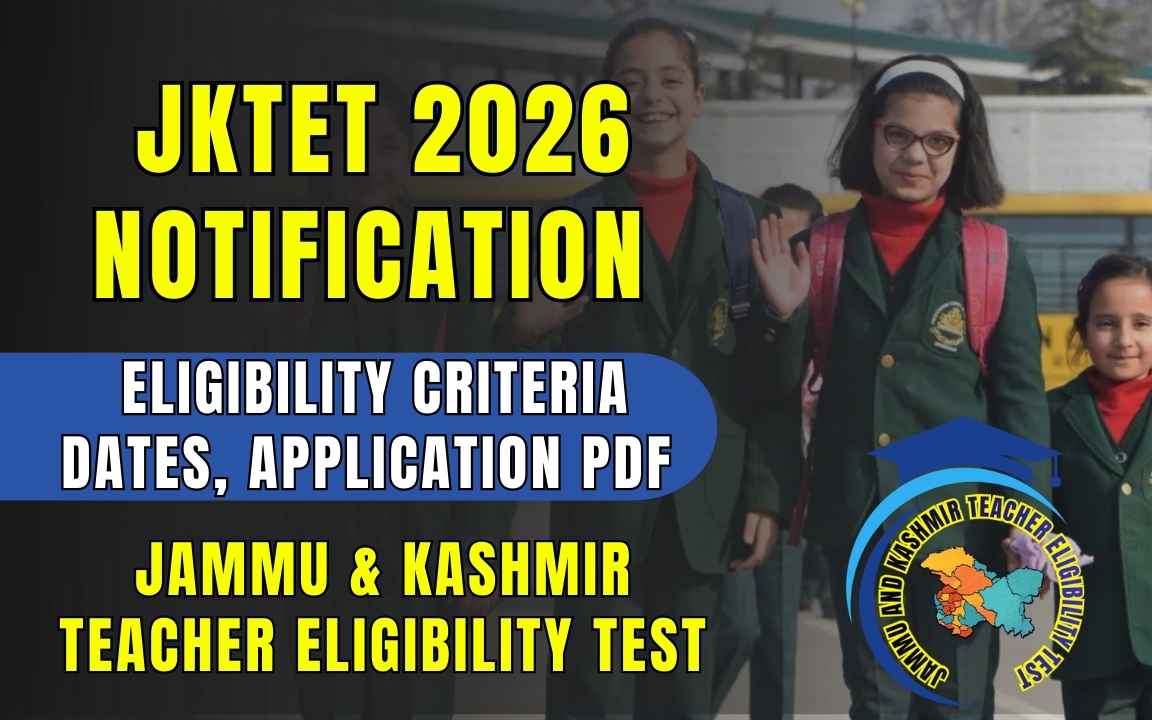 JKTET 2026 Notification PDF