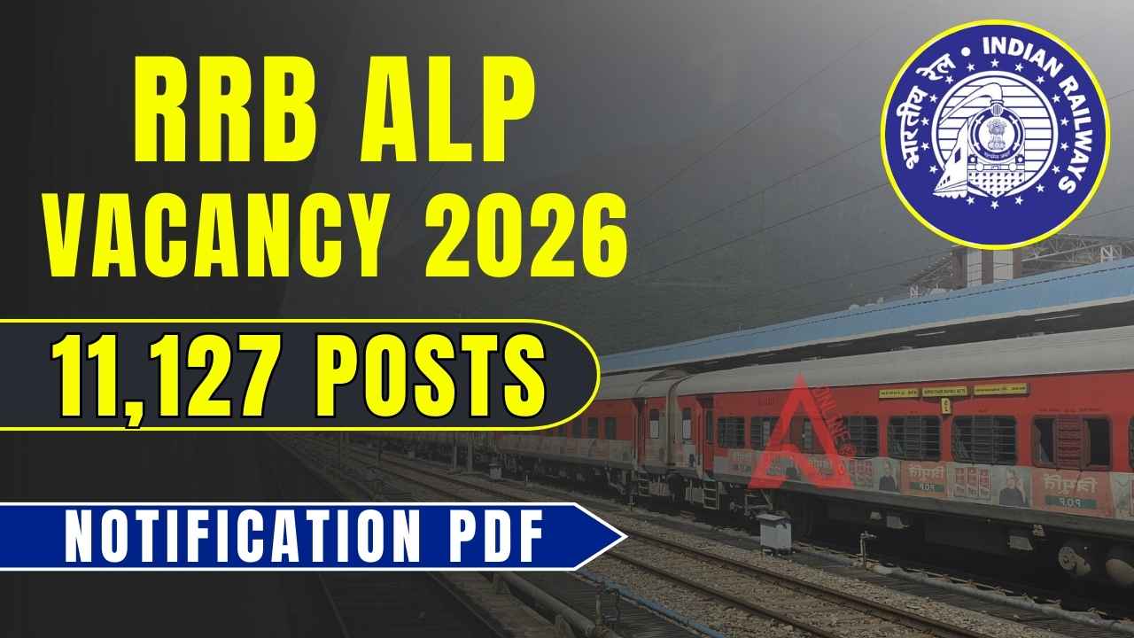 RRB ALP Notification PDF 2026