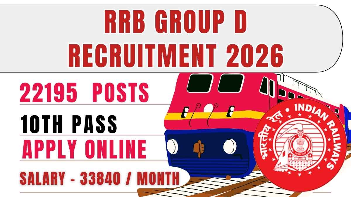 RRB Group D Recruitment 2026 Notification PDF