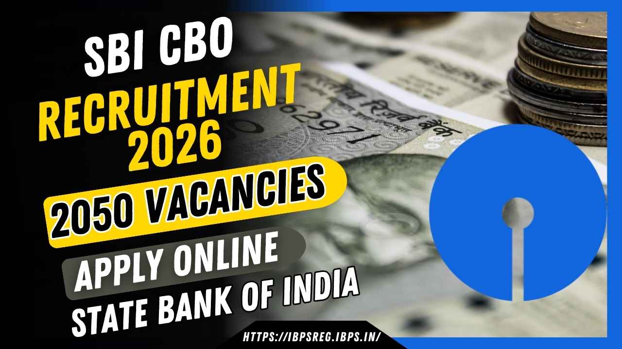 SBI CBO Recruitment 2026 Notification PDF