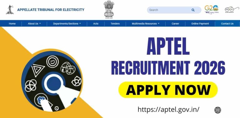 APTEL Recruitment 2026 - Apply for Deputy Registrar, PPS & Other Posts