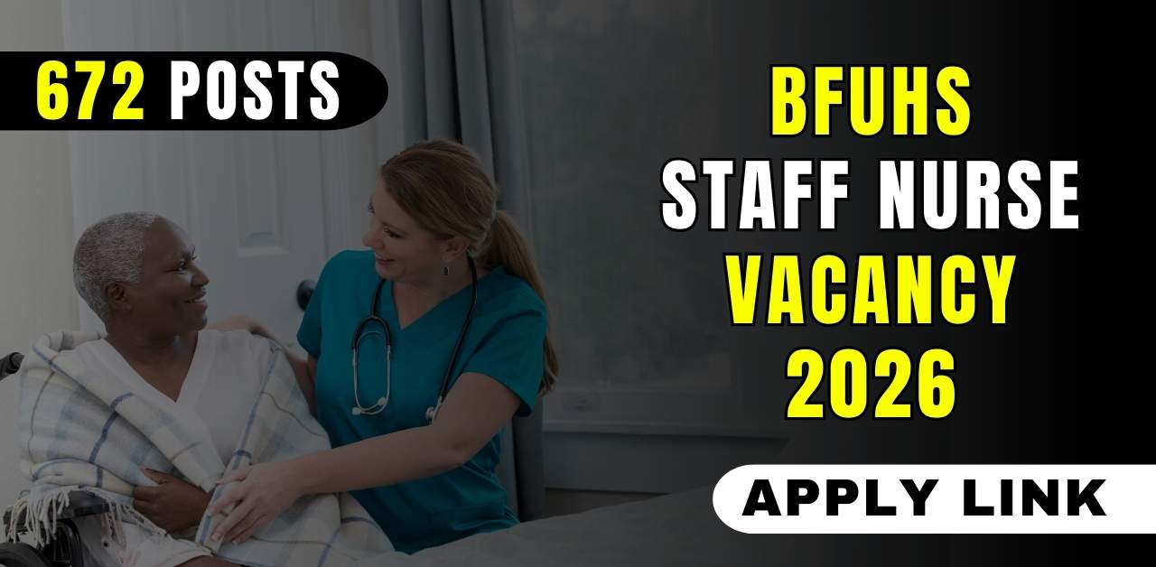 BFUHS Staff Nurse Vacancy 2026
