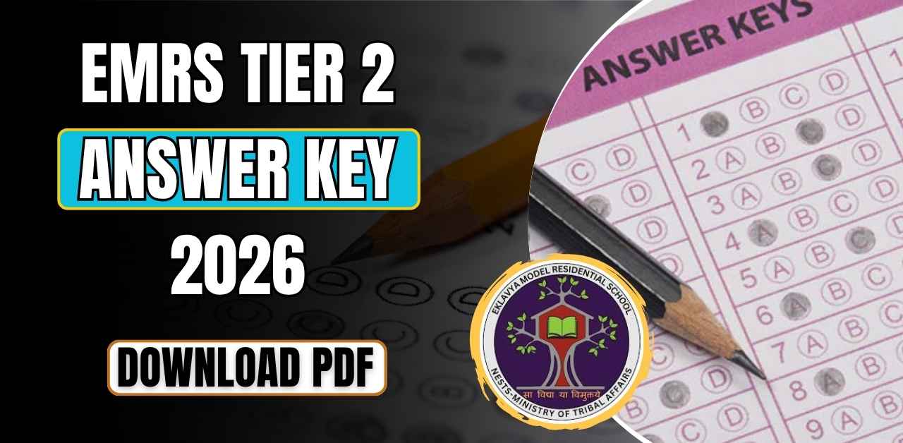EMRS Tier 2 Answer Key 2026