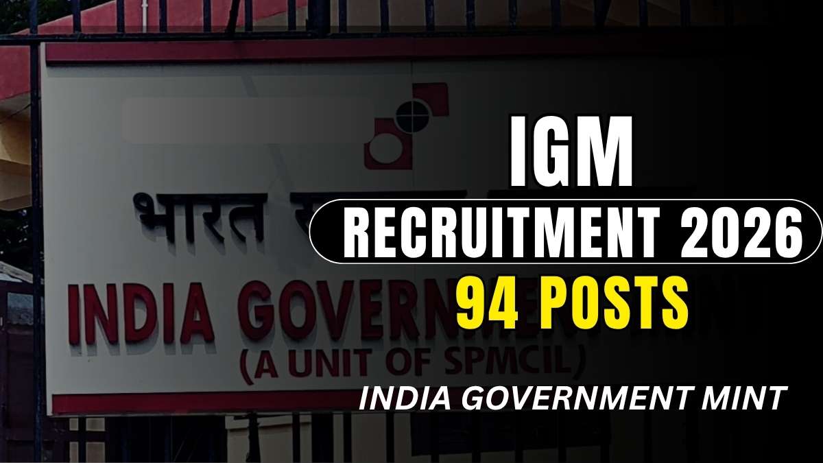 IGM Recruitment 2026