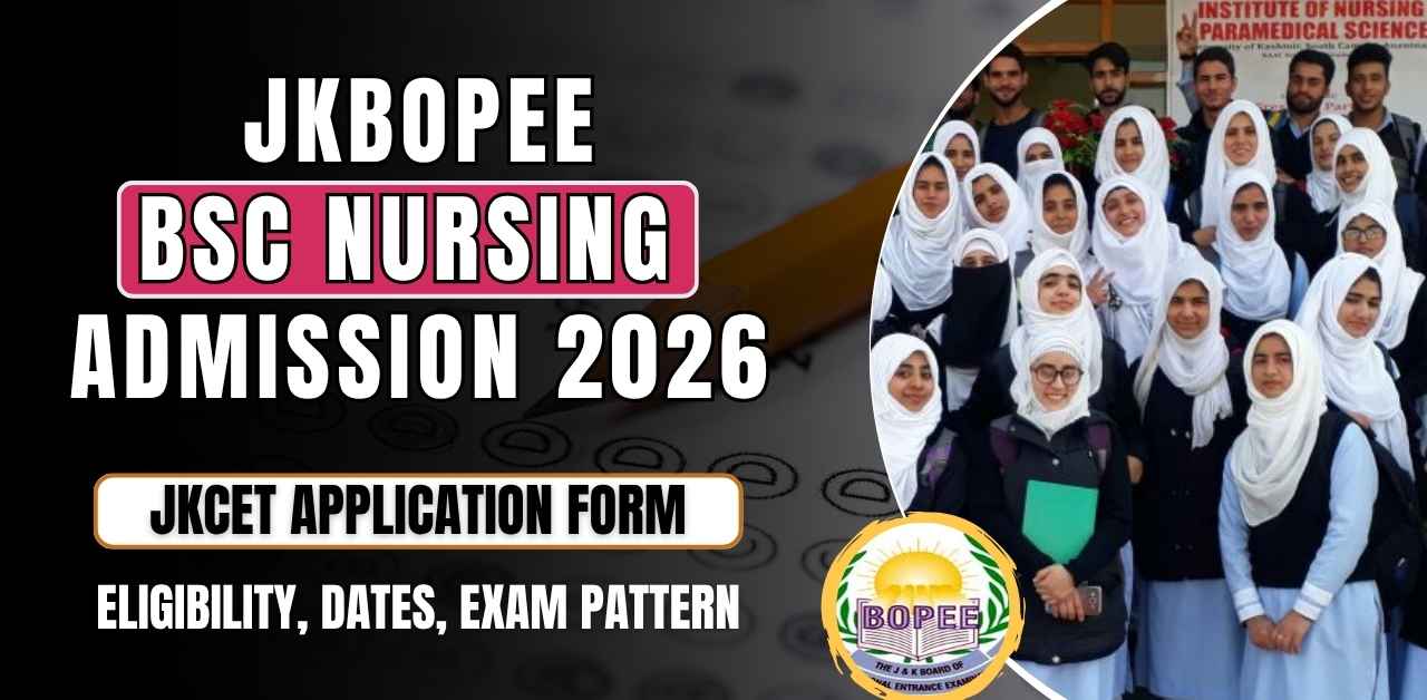 JKBOPEE BSc Nursing Admission 2026