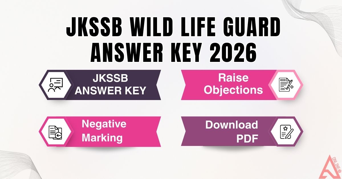 JKSSB Wildlife Guard Answer Key 2026