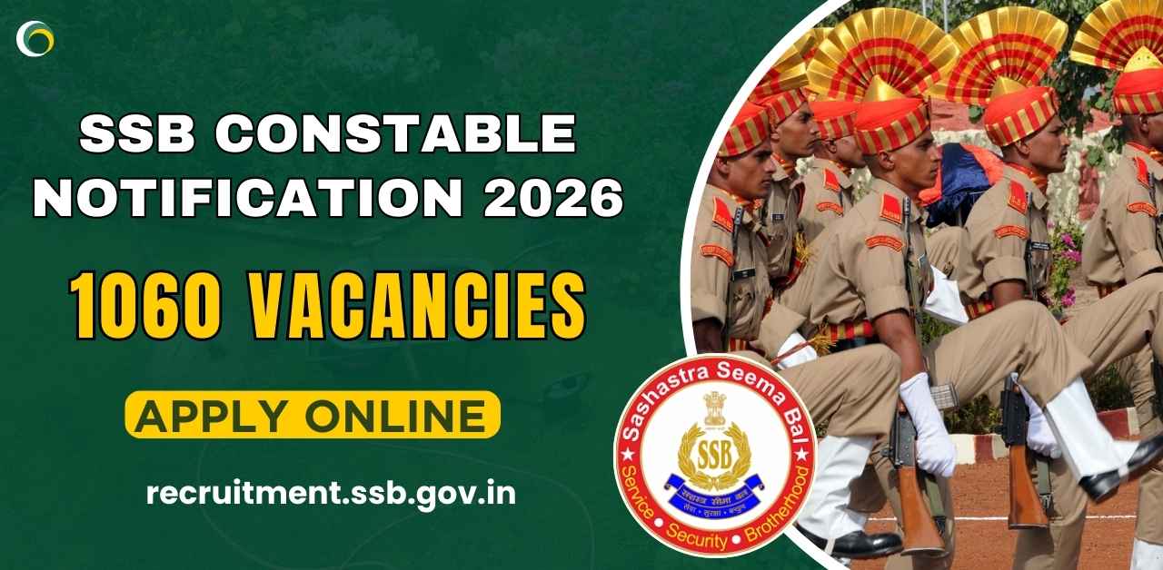 SSB Constable Notification 2026